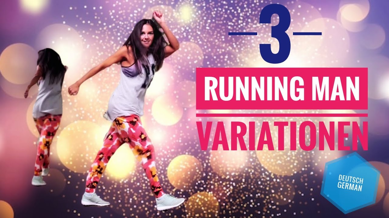 3 Running Man Variationen | Shuffle | für Anfänger | Deutsch