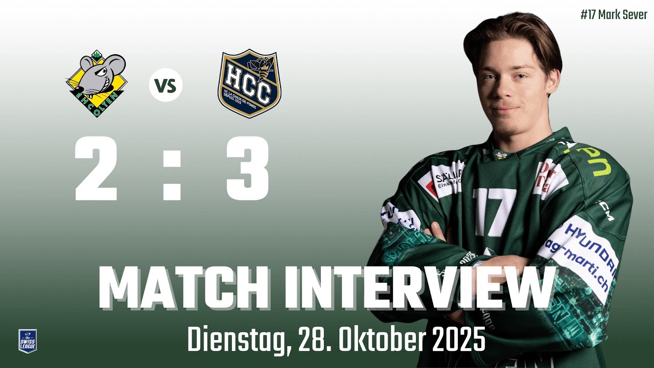 Was sagt Mark Sever zur 2:3 Niederlage gegen La Chaux-de-Fonds / EHCO - HCC 28.10.2025 🏒🌲🌲🌲