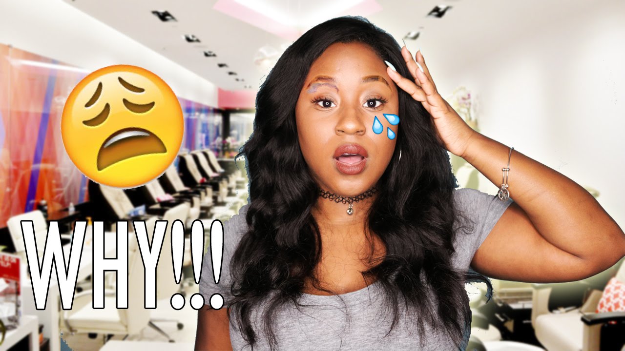 NAIL LADY RIPPED OFF MY EYEBROWS! STORYTIME