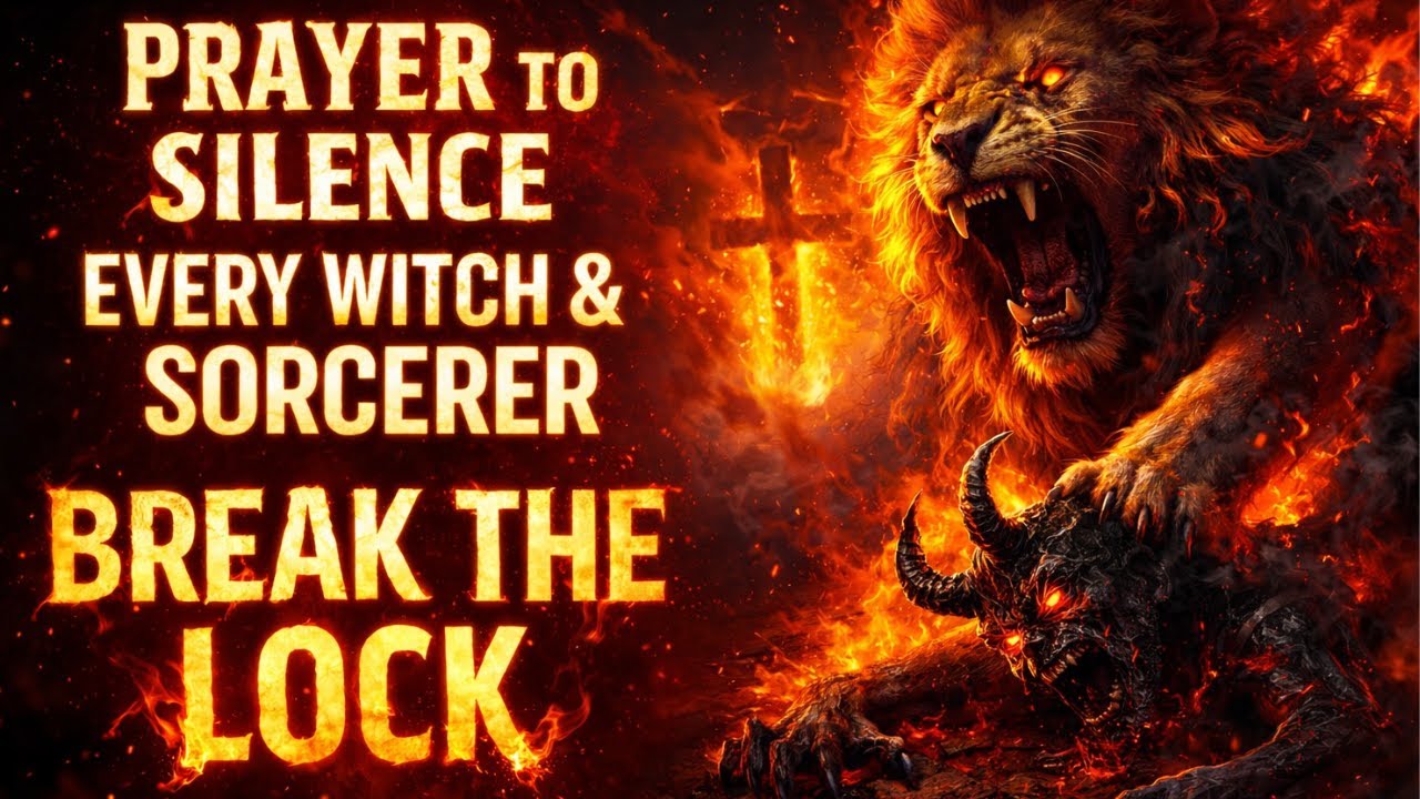 STOP THE ATTACK: One Prayer to Silence Every Witch and Sorcerer – BREAK THE LOCK on Your Life Now!