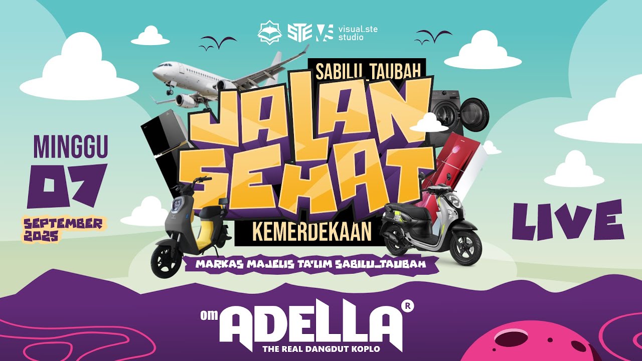 [LIVE] Jalan Sehat Memperingati Hari Kemerdekaan RI ke-80 (7 September 2025)