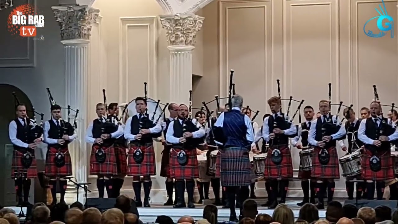 Field Marshal Montgomery Pipe Band - PM Frank Andrews Tribute Concert - The Mists of Time