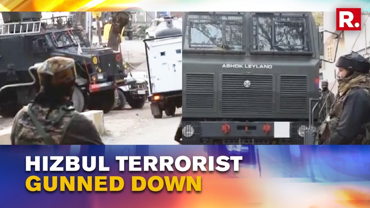 J&K: One Hizbul Terrorist Neutralized By Indian Army in Shopian Encounter