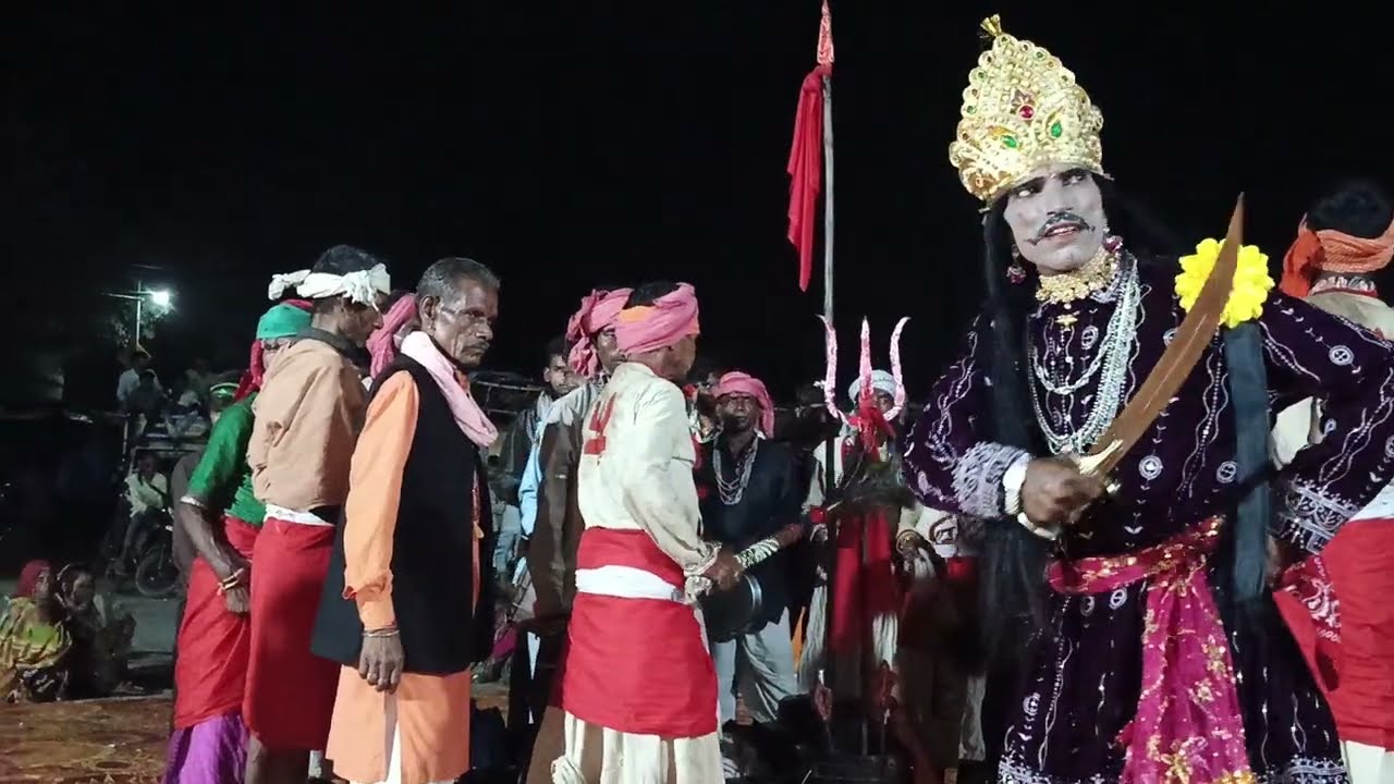 ढढावली की गवरी पाबू राठौड़ का खेल झाडोल पलासिया उदयपुर की सुपरहिट गवरी गोगुंदा मेला स्थल लाइव
