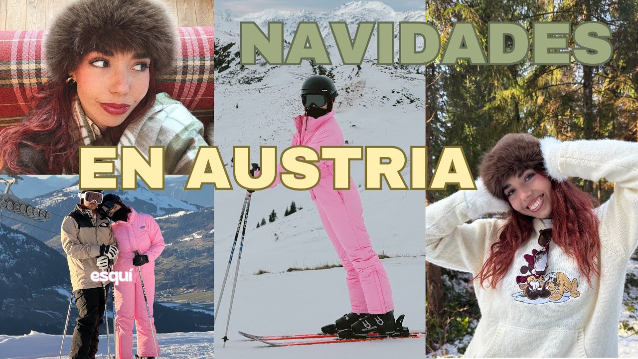 COMO ES LA NAVIDAD EN AUSTRIA 🇦🇹 🎄 vlog viaje, esquí, mercadillos, y más