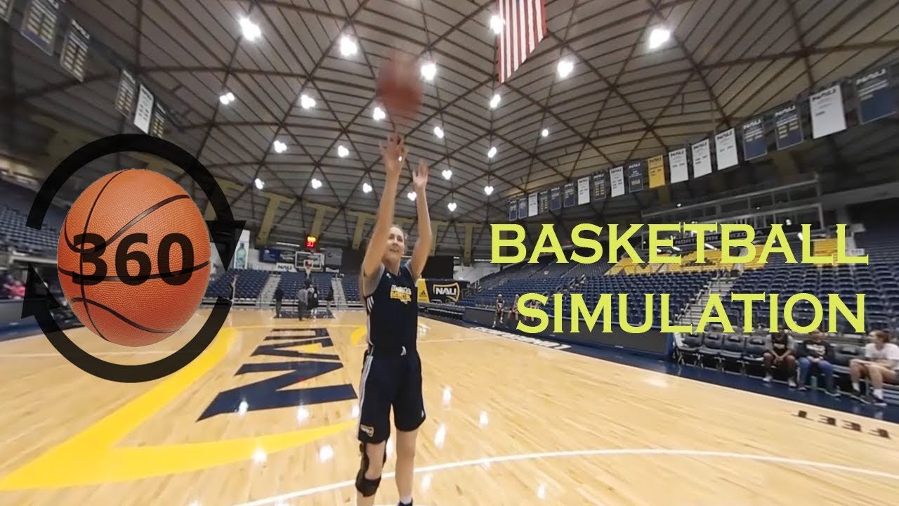 360 VR Basketball Simulation