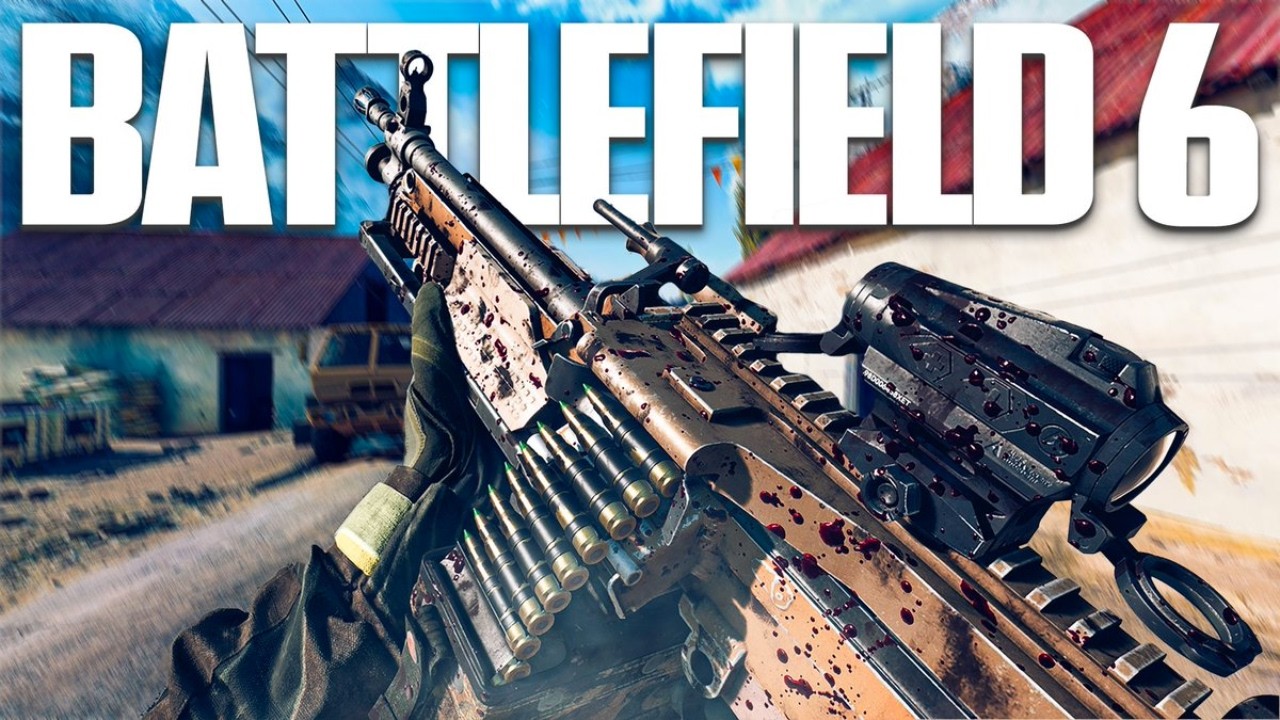 M123K Battlefield 6 highlights - Best Lmg?