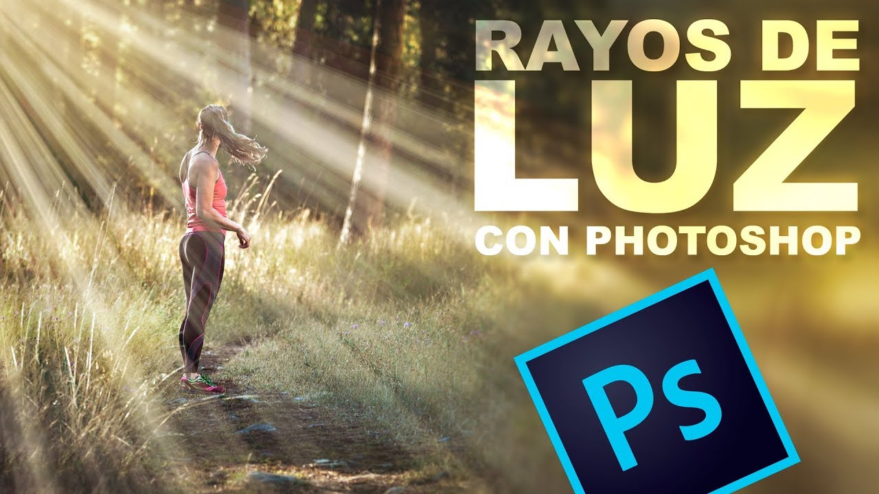 Crear Rayos de Luz con Photoshop  ✔️ Tutorial Efecto rayos de sol destello
