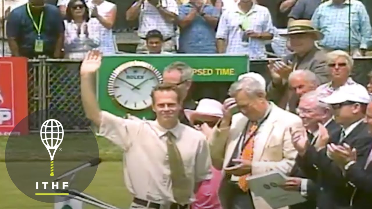 Stefan Edberg: Hall of Fame Induction Speech, 2004