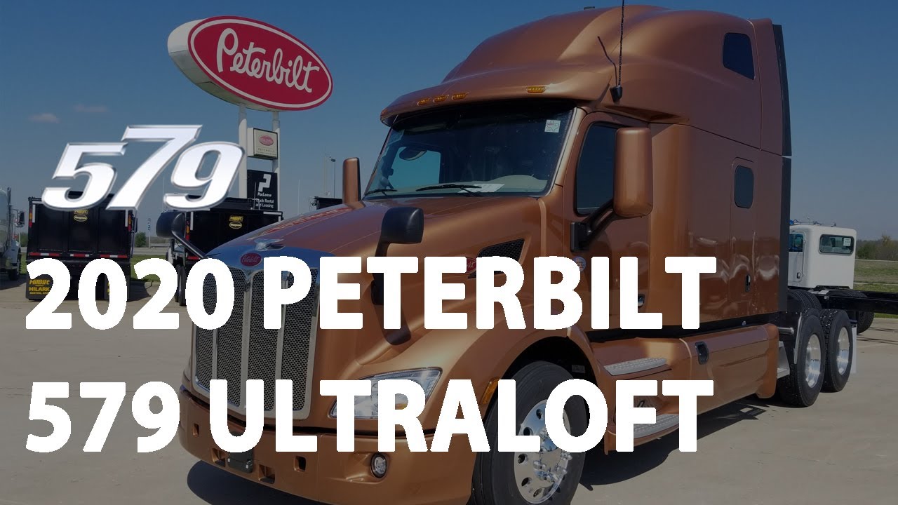 2020 PETERBILT 579 ULTRALOFT W/ SMARTAIR & FUEL FIRED HEATER