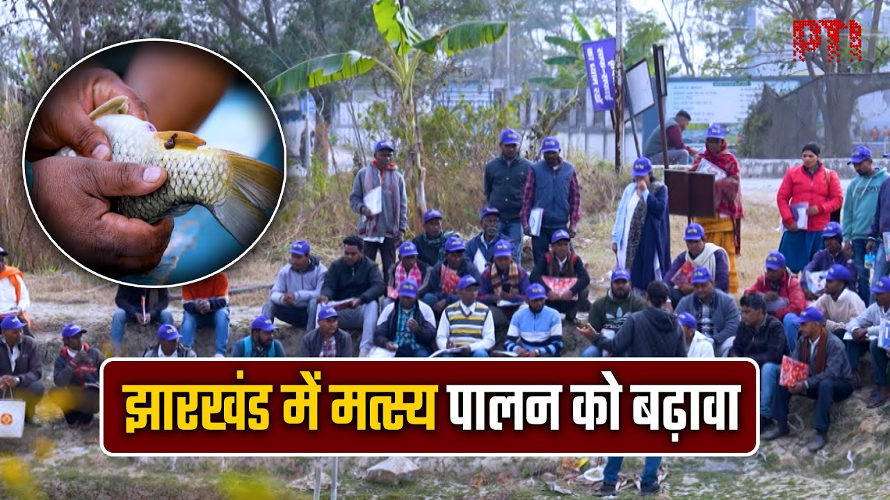 झारखंड में मत्स्य पालन को बढ़ावा: प्रशिक्षण से बढ़ता उत्पादन