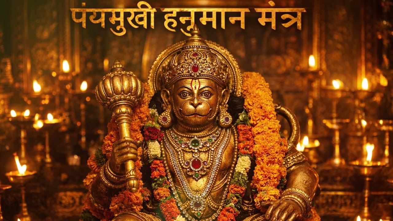 Panchamukhi Hanuman Mantra for Protection, Power & Fear Removal | Powerful Chant