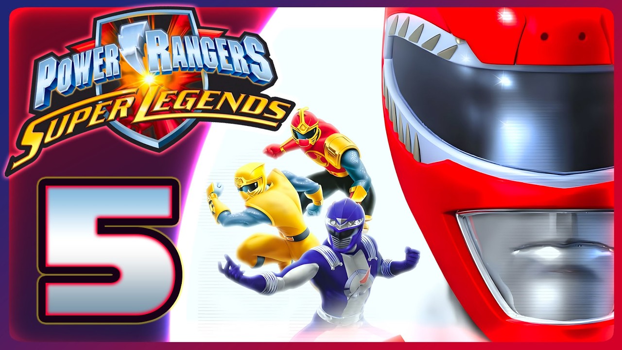 Power Rangers: Super Legends Walkthrough Part 5 (PS2) Co-Op