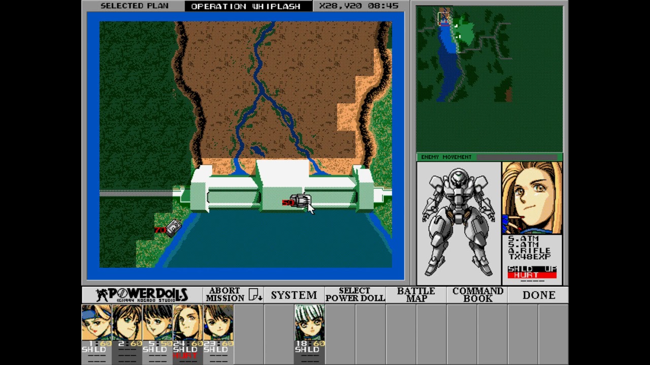 Let's Play Power Dolls Mission 1 Operation Whiplash - Part 2