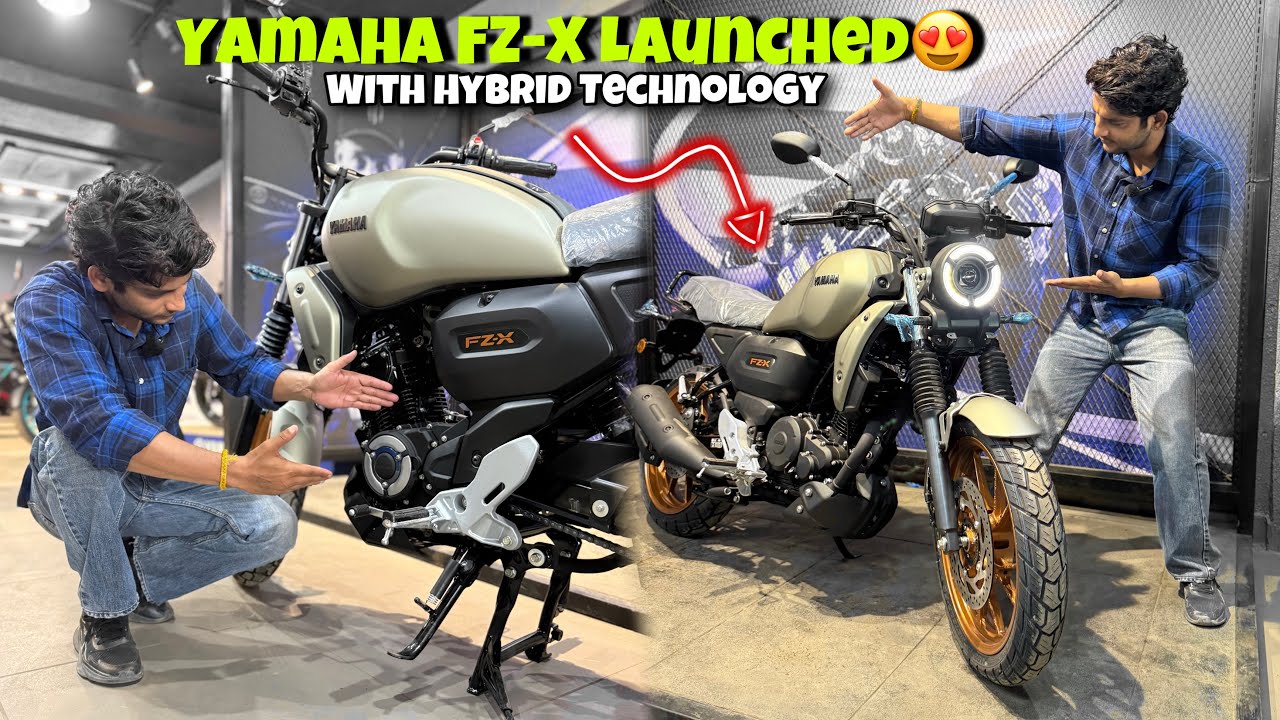 2025 Yamaha FZ-X Hybrid Launched😍: Style, Comfort, and Performance Reviewed.