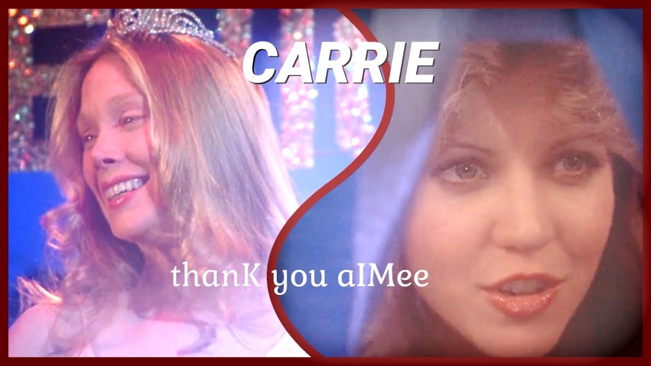 thanK you aIMee (Taylor Swift) Carrie vs Chris (Carrie, 1976) #ttpd #carrie #horror