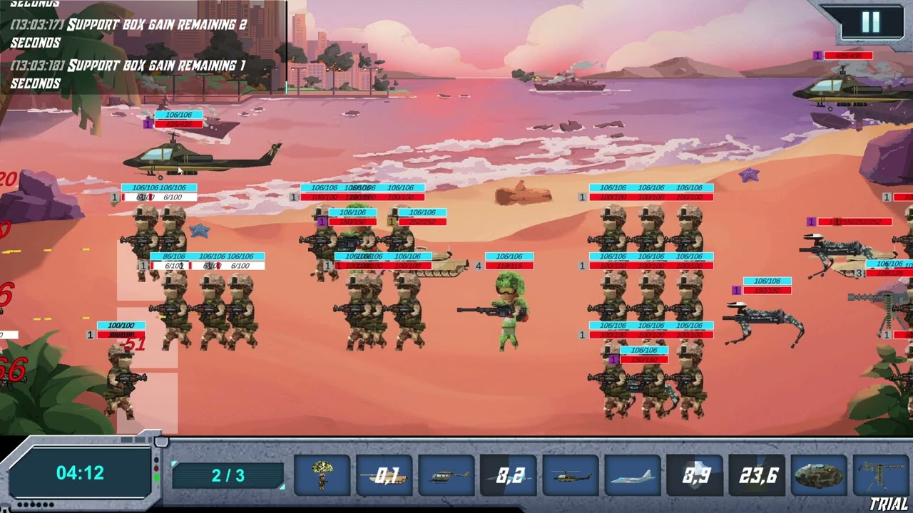 Battle Support Первый взгляд
