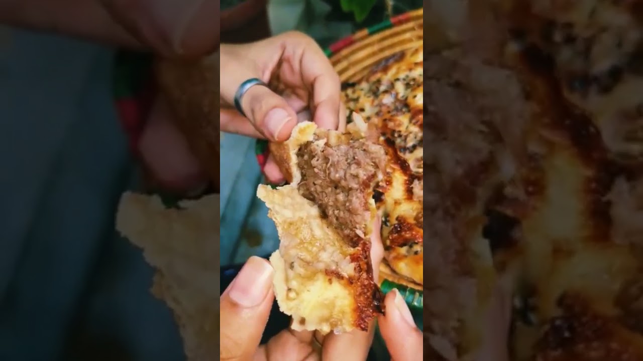 Qeema naan at home without oven without tandoor |Eid special #youtubeshorts #trending #shorts #yum