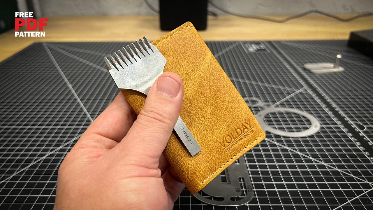 I've created an ultra-compact wallet that can hold more than you think | Leathercraft