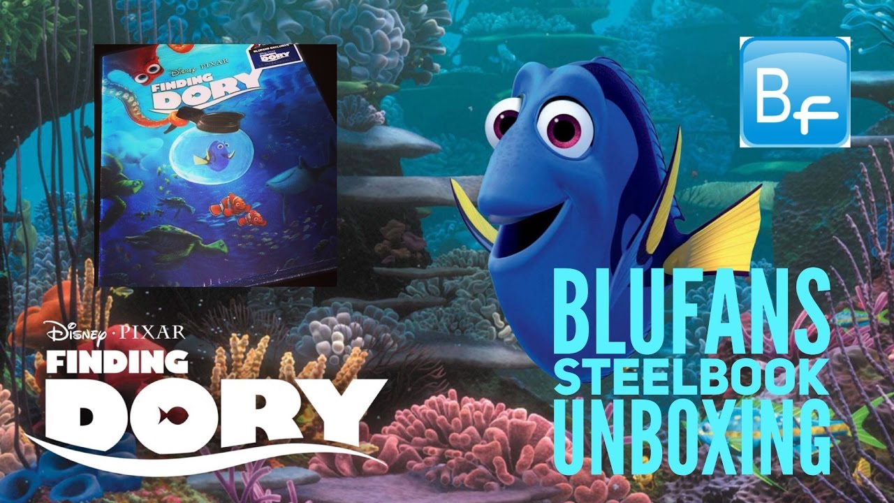 Blufans FINDING DORY Steelbook Unboxing with Big Pauly