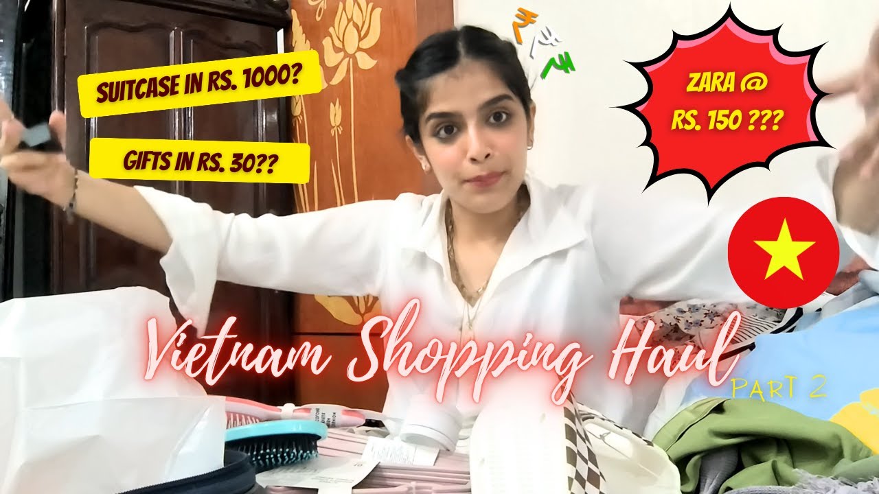 PART 2 - MASSIVE VIETNAM SHOPPING HAUL | Maehekk Gangwaanii