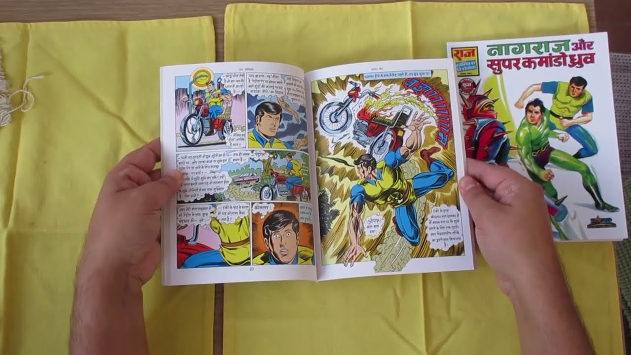 Sajaa-e-Maut|Nagraj & Super Commando Dhruv|Classic Indian Comics| |Raj Comics|Comics Flipthrough