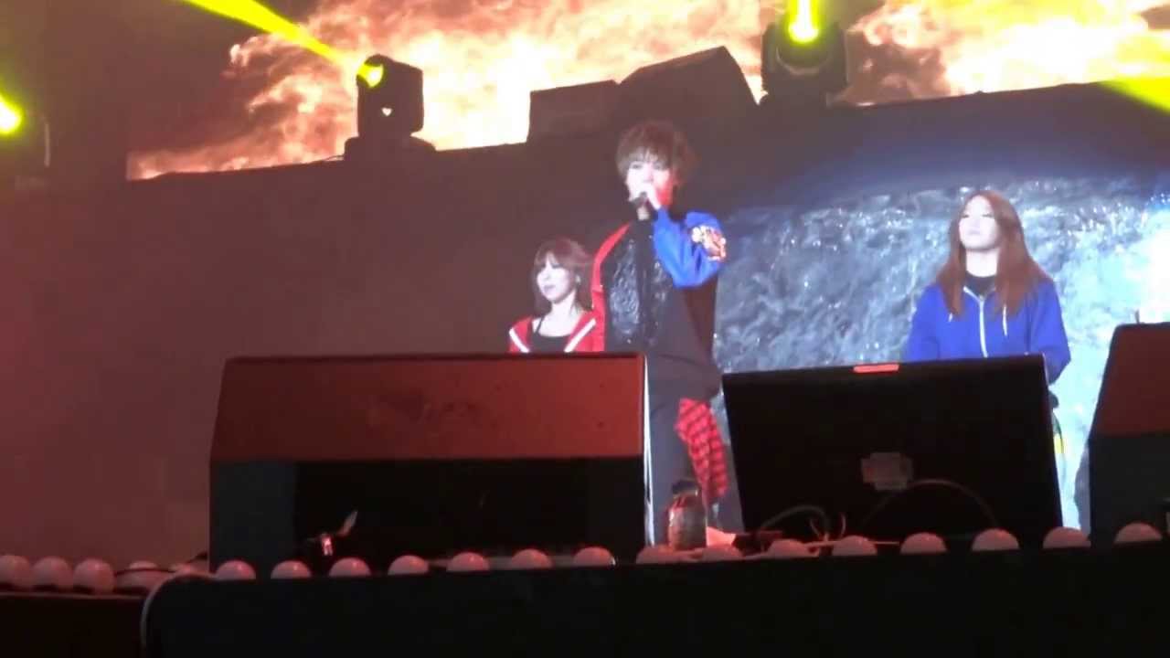 131123 MBLAQ Sensation Tour Concert in Seoul - Mir Solo 'Come Here'
