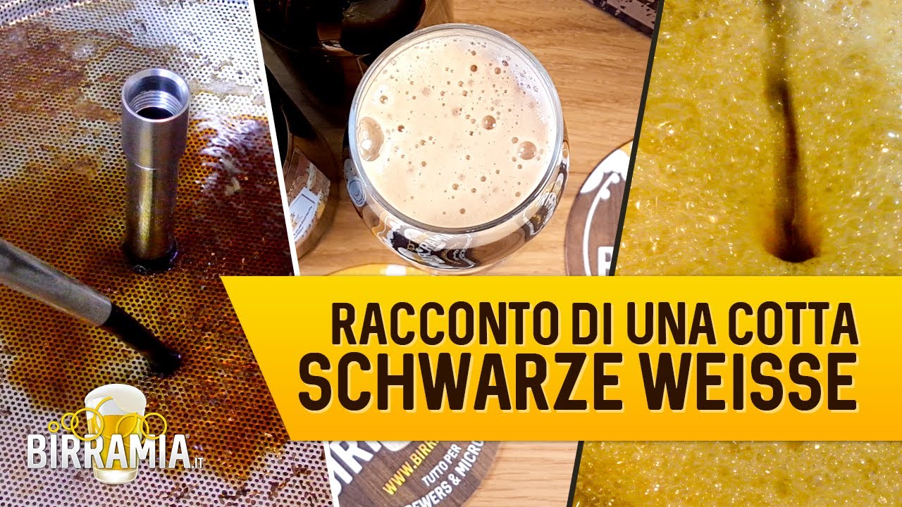 Racconto di una cotta: SCHWARZE WEISSE! 🍺 Birramia