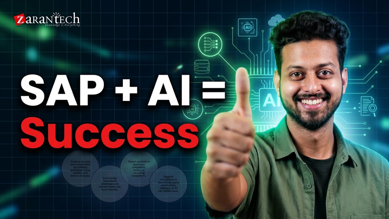 AI Integration in SAP Projects | AI for SAP Consultants with Claude & MCP | ZaranTech