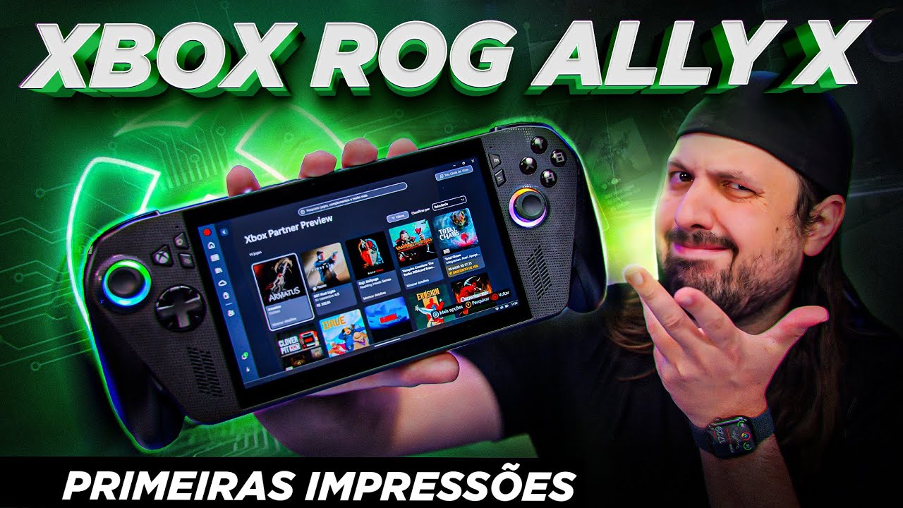 ROG Xbox Ally X: Primeiras Impressões!