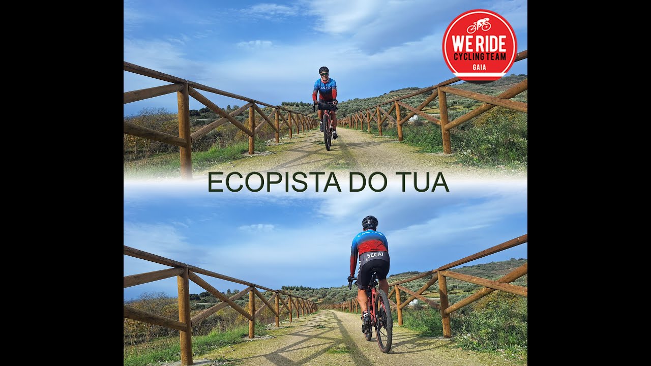 Uns pozinhos da Ecopista do Tua em modo recover 🤩