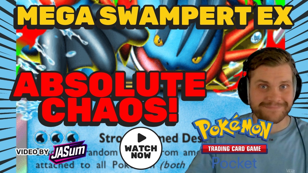 Mega Swampert EX Is PURE CHAOS… But It Actually Wins?!