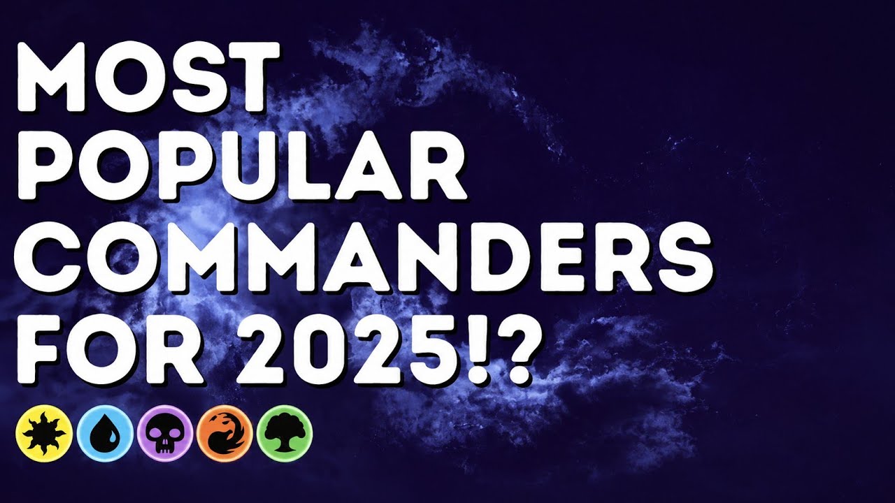 2025 EDH Meta - MOST Popular Commanders, Colors, and Strategies.