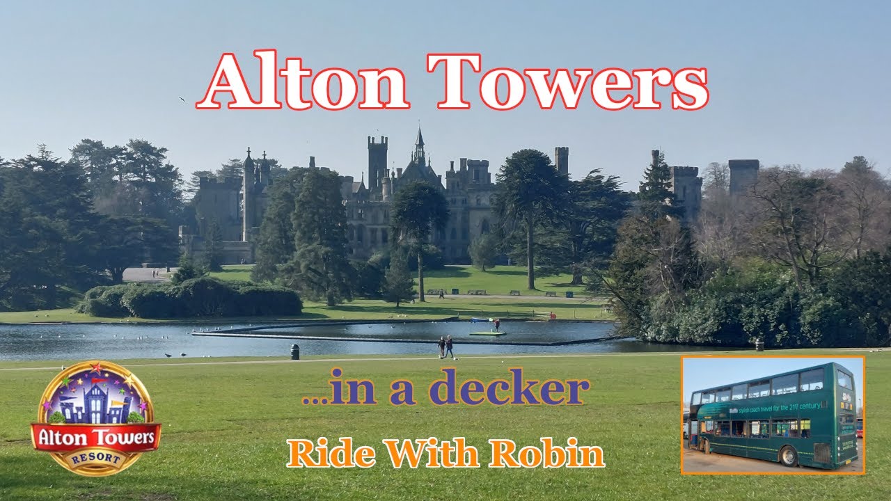 Actually, it's the first time I've taken a bus/coach to Alton Towers!...