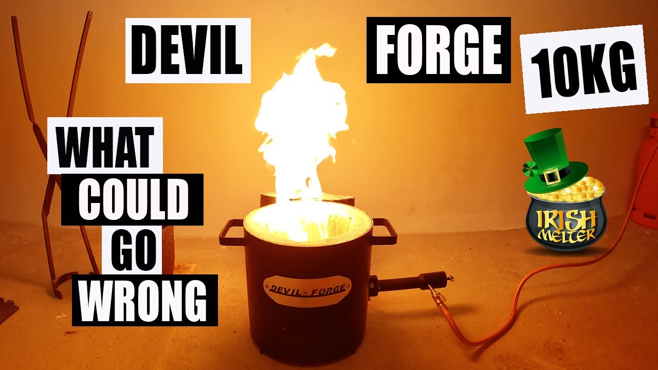 Devil Forge 10KG Furnace Drying Rigidizer Process