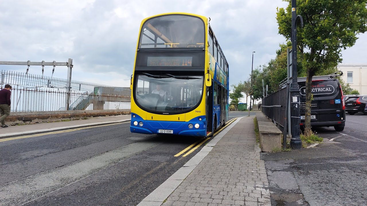 #100 Ride On Board Go Ahead Ireland Wright Gemini 2 11910 Route 114 to Blackrock Station 20/7/23
