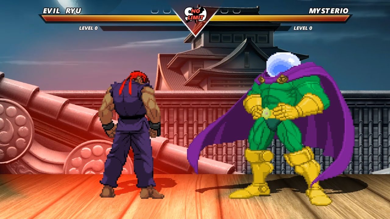 EVIL RYU vs MYSTERIO - The most epic fight ever made❗