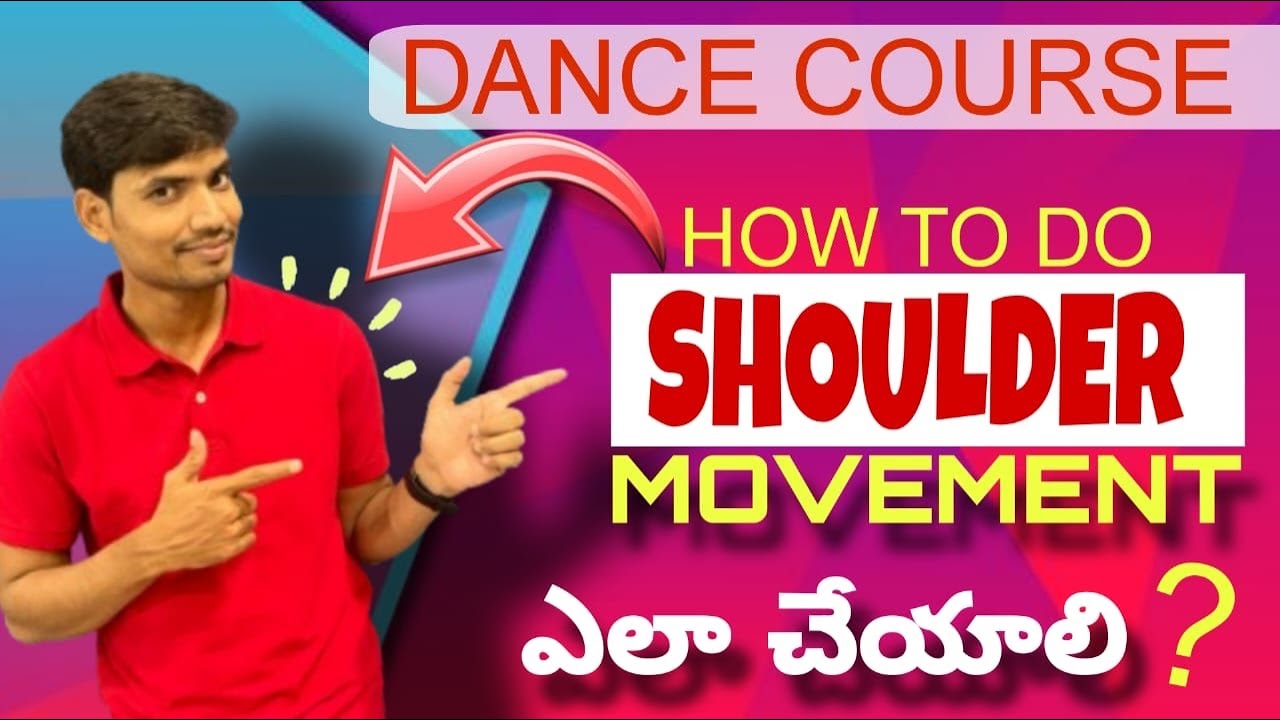 How To Do Shoulder Movement In Dance | Dance Course | MGS Dance Studio