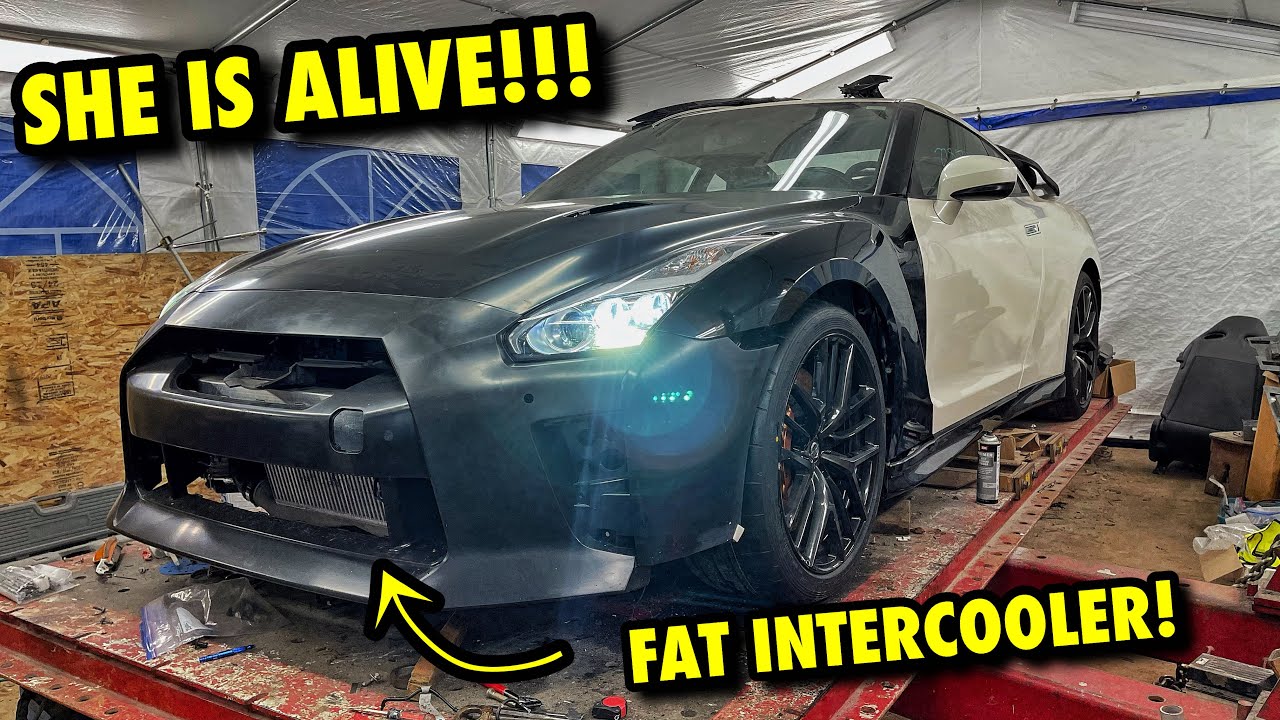 Восстановление 1000-сильного Nissan GT-R с аукциона! (Часть 10) ОН НАКОНЕЦ-ТО ЖИВ!!!