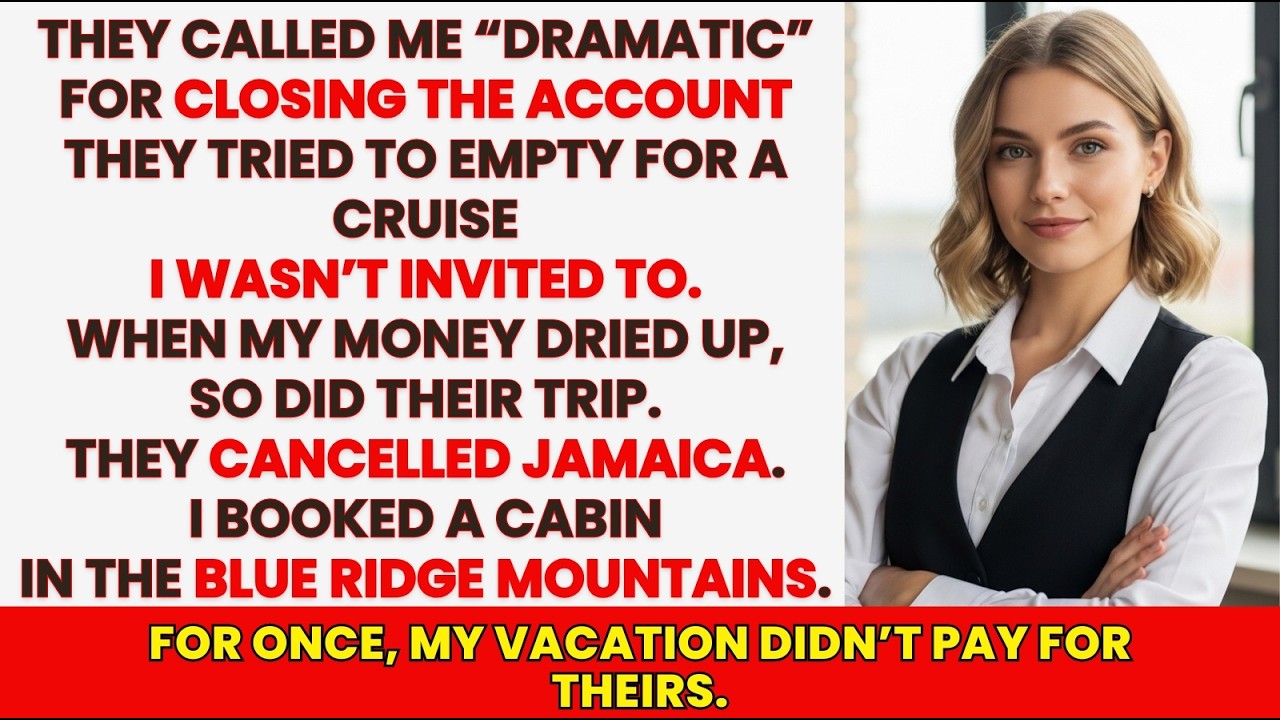 My Mom Planned a Family Cruise Without Me… Using My Joint Account