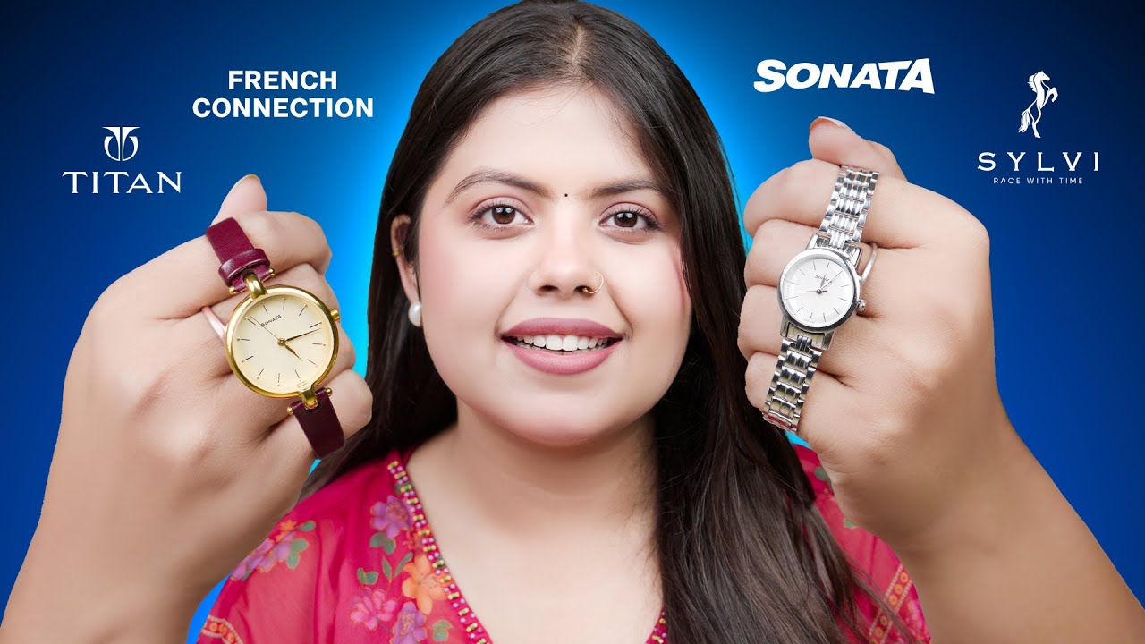 5 Best Watches for Women & Girl Under ₹2000 🔥 Sonata, Titan, Sylvi Watch Haul By Priya Pandey