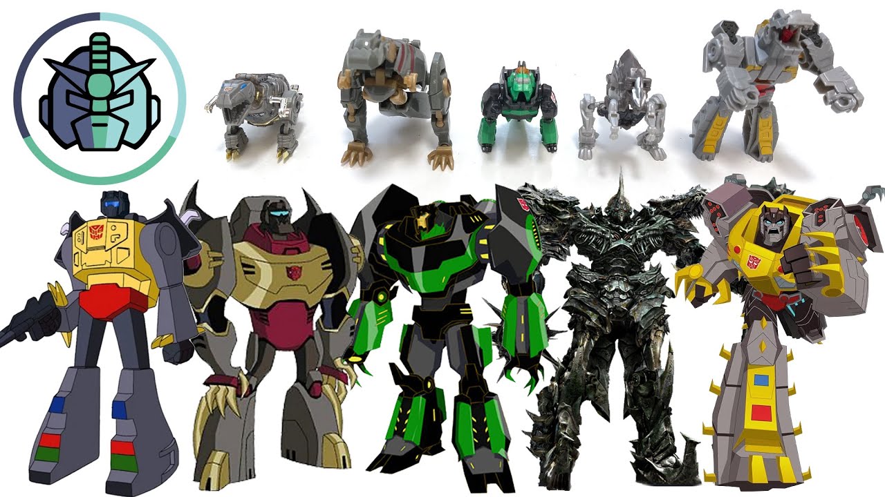 Different Transformers Grimlock Mini Cyberverse Animated Movie G1 Robots In Disguise トランスフォーマー 變形金剛
