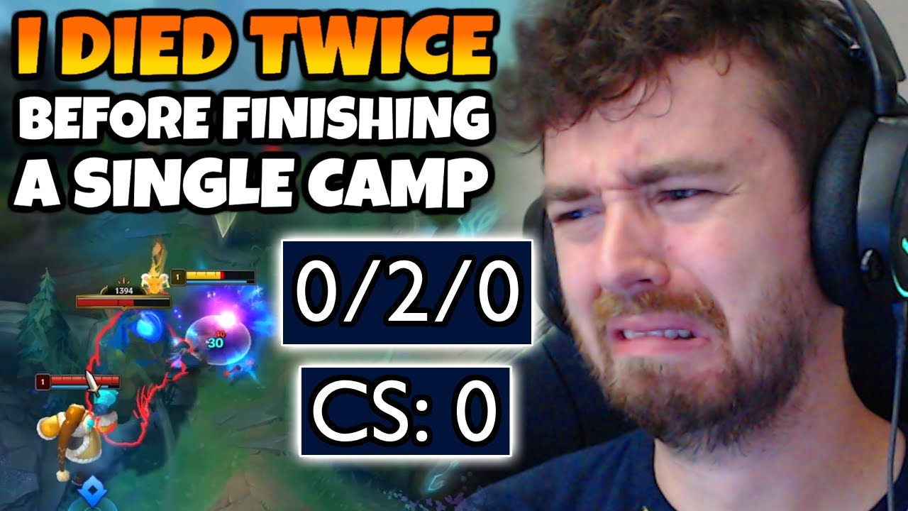 I went 0/2 before clearing my first camp as Jungle Twitch (First time in High Elo)