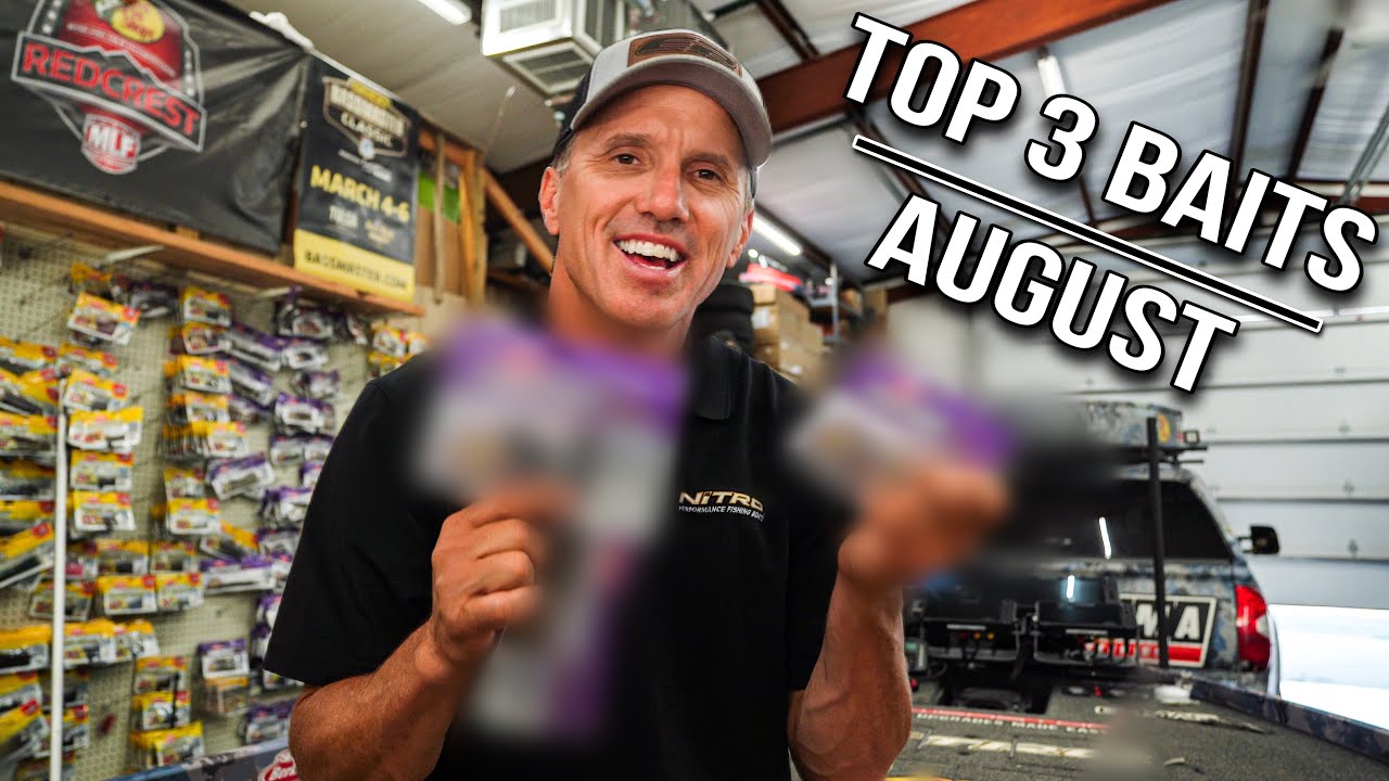 Top 3 Baits For August || WATCH UNTIL THE END