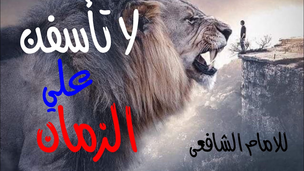 لا تاسفن على الزمان - من روائع الامام الشافعى- نهج -احمد غنيم