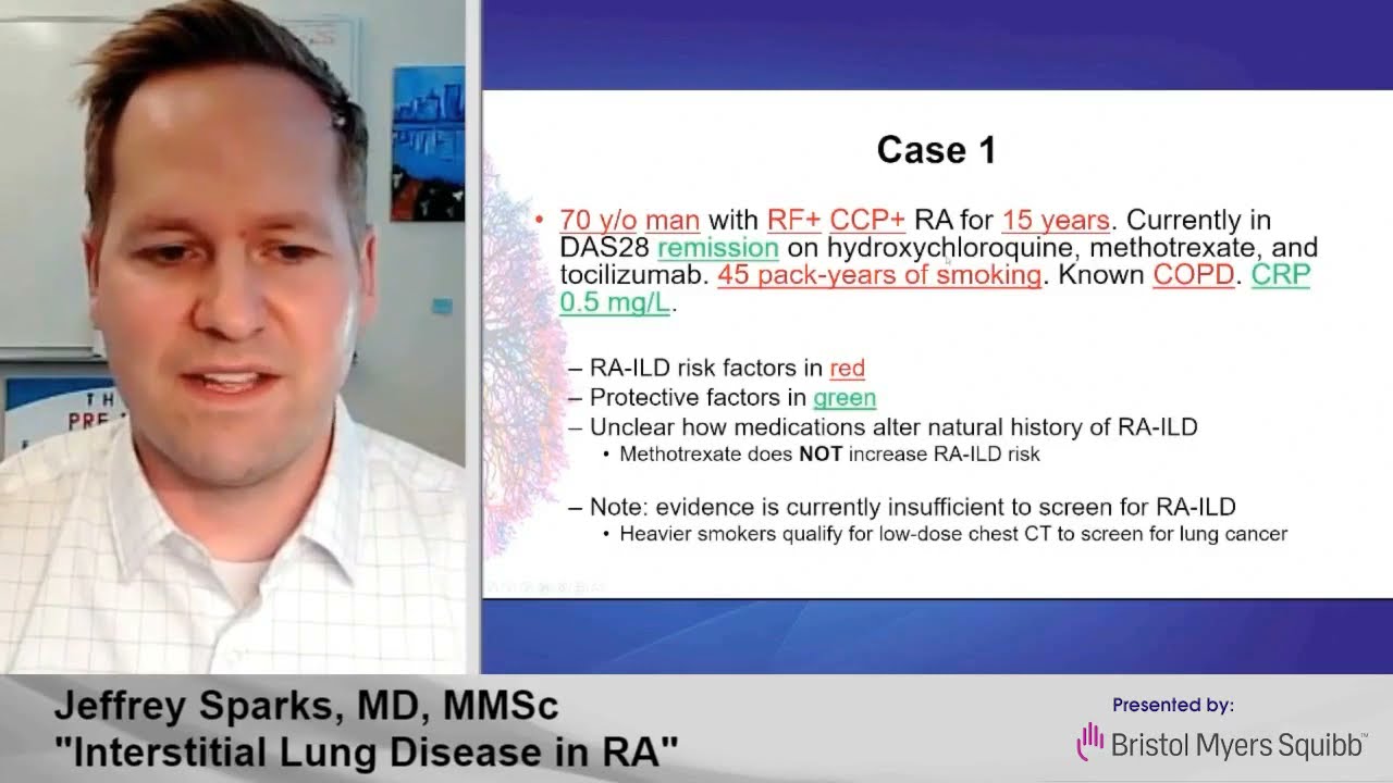 RNL 2021 - Interstitial Lung Disease in RA: Dr. Jeff Sparks