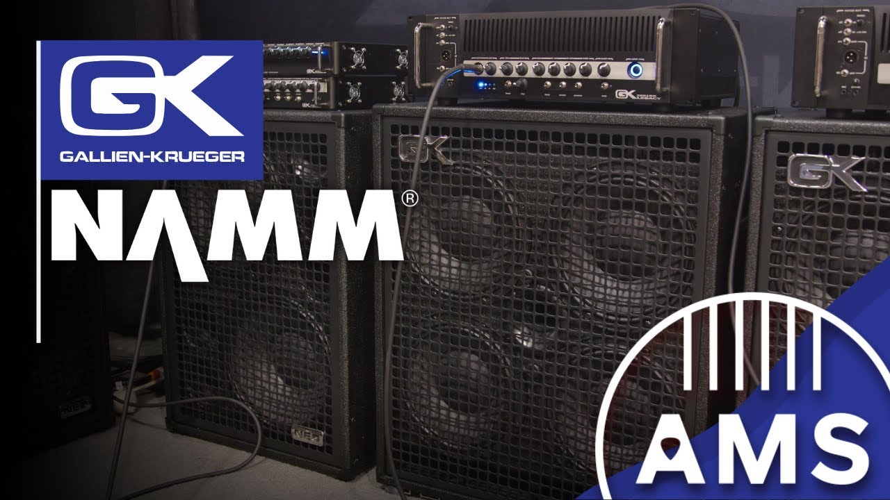 Gallien-Krueger: универсальный басовый усилитель Legacy | NAMM 2025