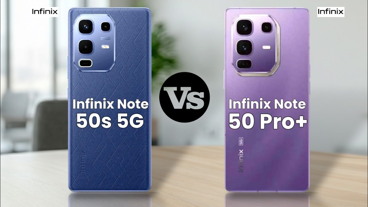 Infinix Note 50s 5G VS infinix Note 50 Pro Plus #infinix #smartphone #comparison #review 