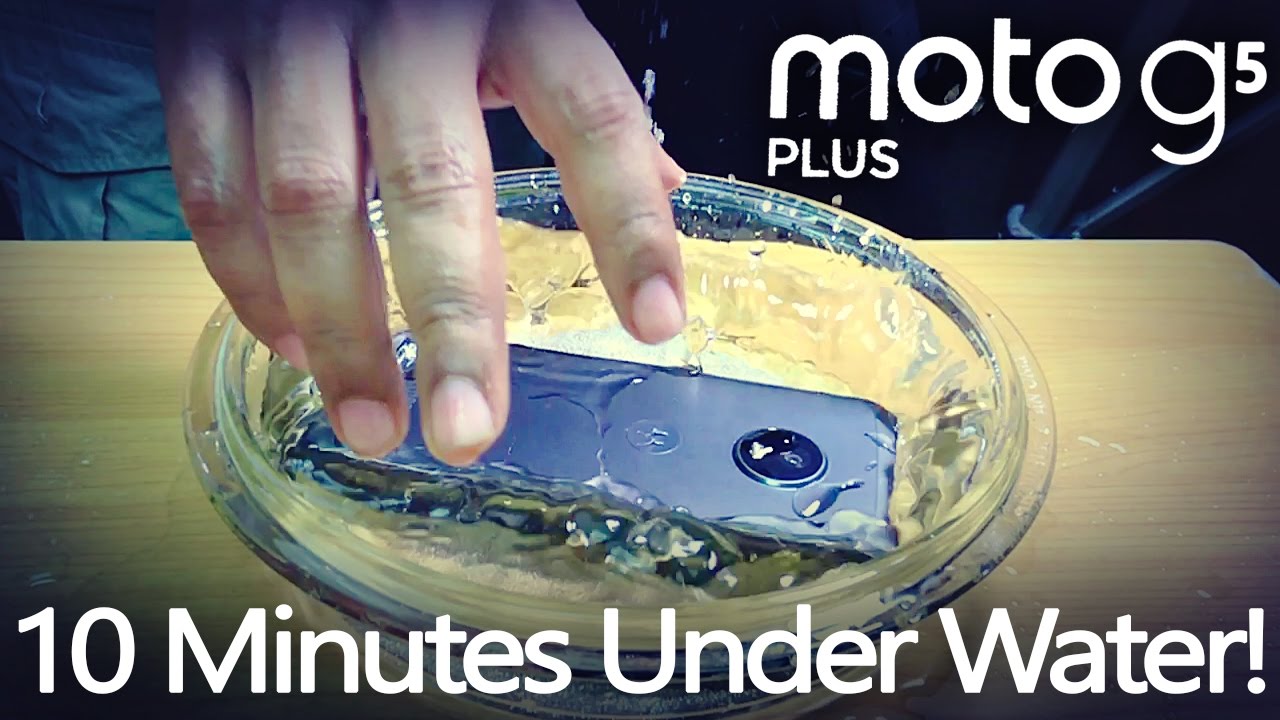 Moto G5 Plus is WATERPROOF?? (You'll be Surprised!!!)