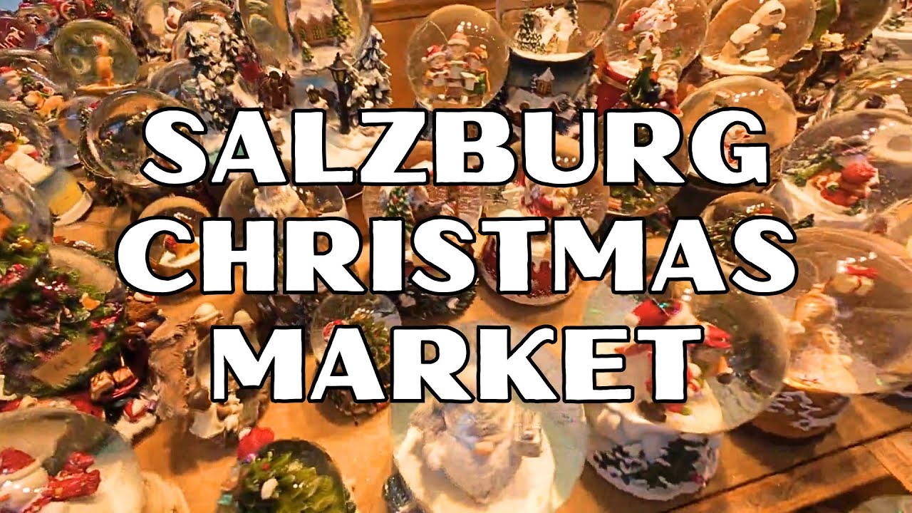 ЗАЛЬЦБУРГ: Посетите ВОЛШЕБНЫЙ Зальцбургский рождественский рынок!